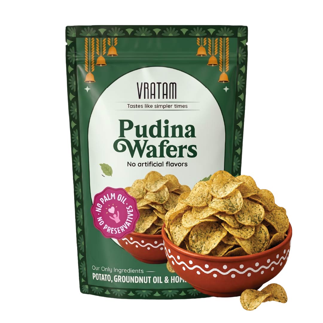 Pudina Wafers