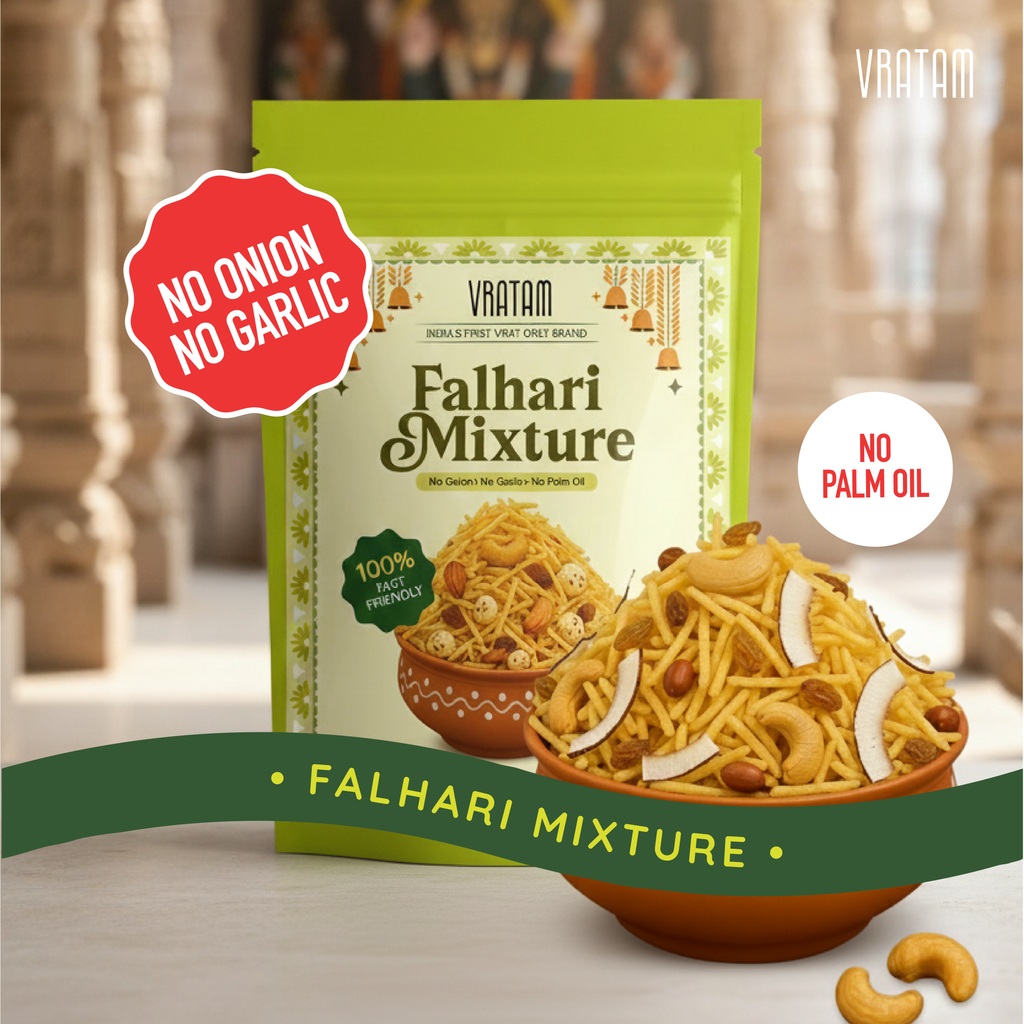 Family Vrat Combo - Pack of 6 | Mixed Bag of Falhari Mixture (190gx2), Banana Chips (60gx2), & Potato Wafers (60gx2)