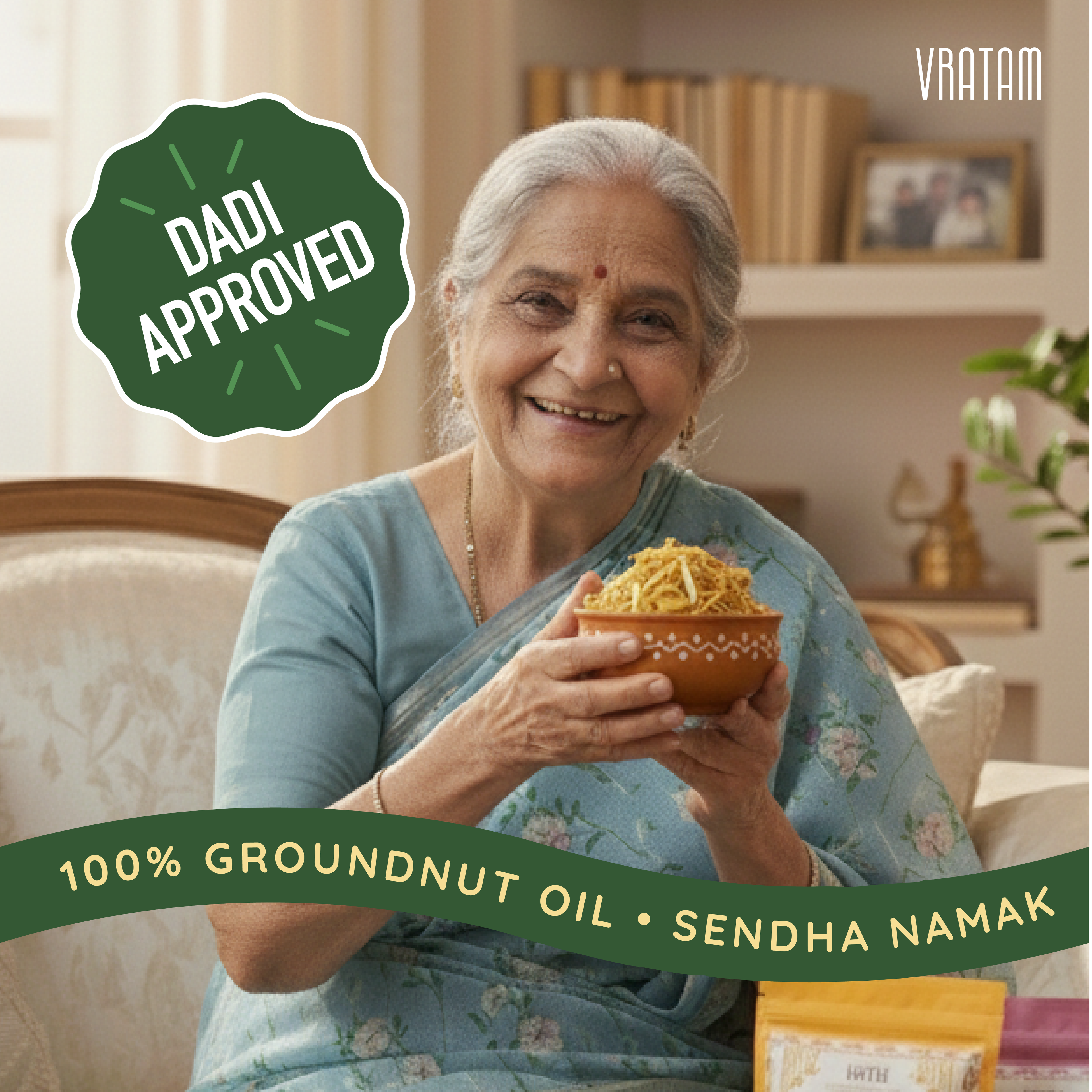 Classic Vrat Duo - Pack of 4 | 2x Banana Chips (110g) & 2x Falhari Mixture (110g)